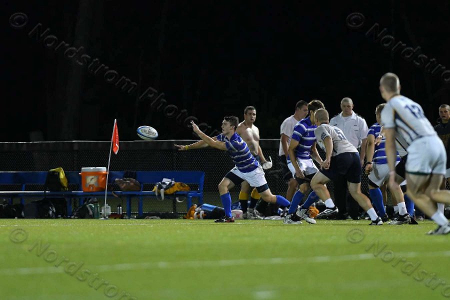 Wheaton Men\'s Rugby vs Mass Maritime.  Photo by Keith Nordstrom
